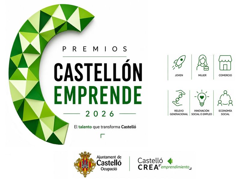 Convocats els I Premis Castelló Emprén 2026